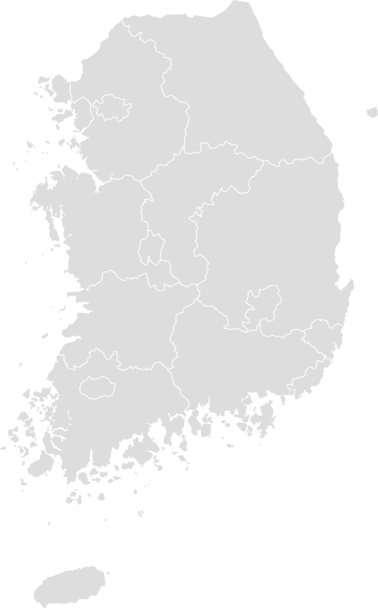 대한민국 지도